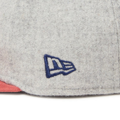 NEW ERA LOS ANGELES DODGERS SUEDE VISOR RETRO CROWN 9FIFTY ニューエラ ロサンゼルス・ドジャース スエード バイザー レトロクラウン 950 14667632【メンズ 帽子 キャップ 球団 ストラップ 25FW】
