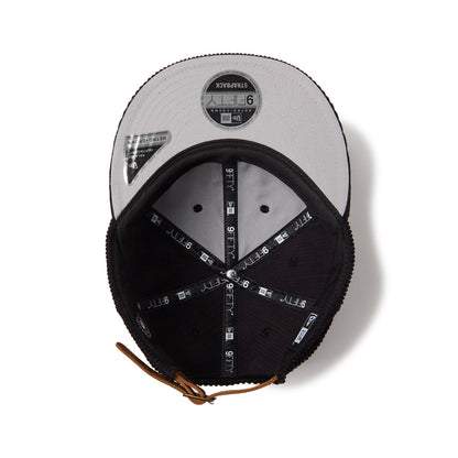 NEW ERA LOS ANGELES DODGERS 8W CORDUROY RETRO CROWN 9FIFTY ニューエラ ロサンゼルス・ドジャース 8W コーデュロイ レトロ クラウン 950 14667635【メンズ コーデュロイキャップ レトロキャップ 秋冬帽子 サイズ調整 25FW】