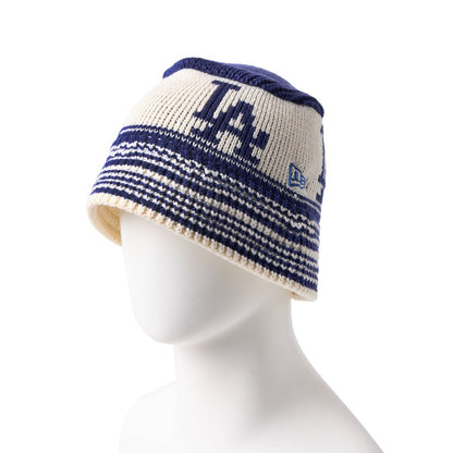 NEW ERA LOS ANGELES DODGERS KNIT BACKET ニューエラ ロサンゼルス・ドジャース ニットバケット 14667669【メンズ 帽子 バケットハット ニット 25FW】