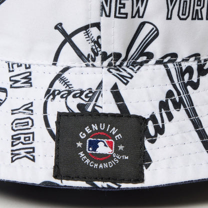 NEW ERA NEW YORK YANKEES REVERSIBLE BUCKET HAT-01 ニューエラ ニューヨーク・ヤンキース リバーシブル バケットハット-01 14667763【メンズ 帽子 バケットハット リバーシブル 25FW】