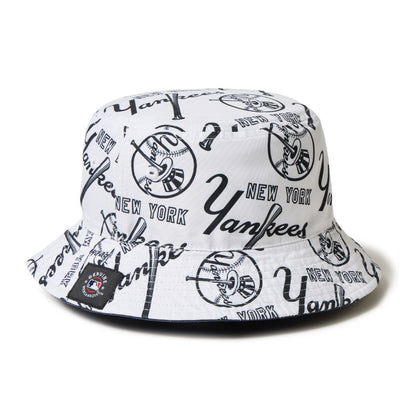 NEW ERA NEW YORK YANKEES REVERSIBLE BUCKET HAT-01 ニューエラ ニューヨーク・ヤンキース リバーシブル バケットハット-01 14667763【メンズ 帽子 バケットハット リバーシブル 25FW】