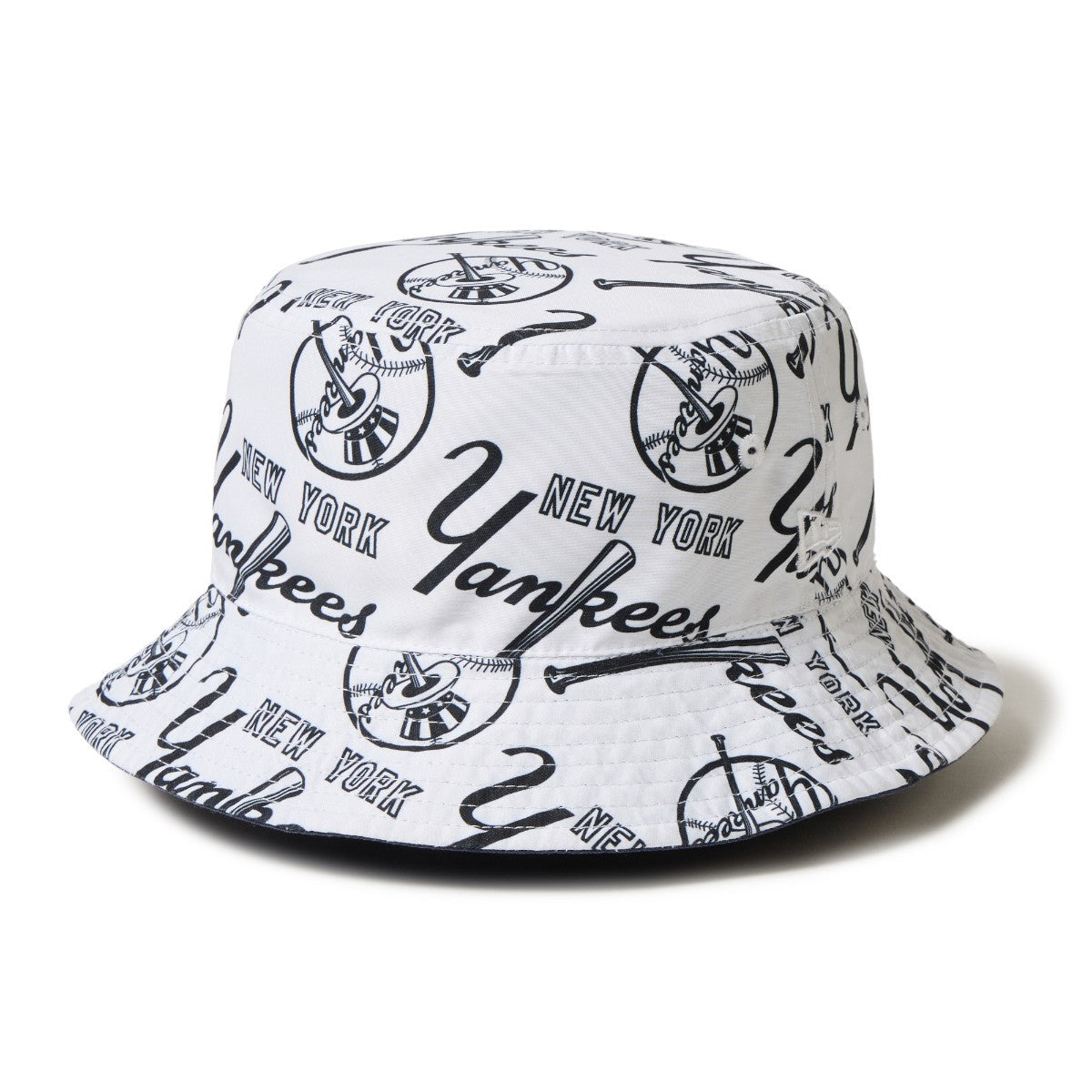NEW ERA NEW YORK YANKEES REVERSIBLE BUCKET HAT-01 ニューエラ ニューヨーク・ヤンキース リバーシブル バケットハット-01 14667763【メンズ 帽子 バケットハット リバーシブル 25FW】