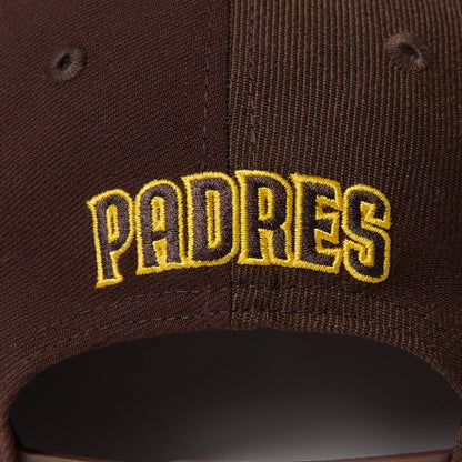 NEW ERA SAN DIEGO PADRES DOUBLE LOGO 9FIFTY ニューエラ サンディエゴ・パドレス ダブルロゴ 950 14667800【メンズ MLB ロゴ コレクション ウール ポリエステル 帽子 25FW】