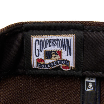 NEW ERA SAN DIEGO PADRES DOUBLE LOGO 9FIFTY ニューエラ サンディエゴ・パドレス ダブルロゴ 950 14667800【メンズ MLB ロゴ コレクション ウール ポリエステル 帽子 25FW】