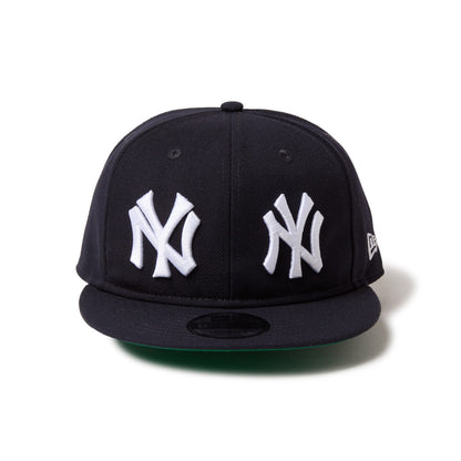 NEW ERA NEW YORK YANKEES DOUBLE LOGO 9FIFTY ニューエラ ニューヨーク・ヤンキース ダブルロゴ 950 14667801【メンズ MLB ロゴ コレクション ウール ポリエステル 帽子 25FW】