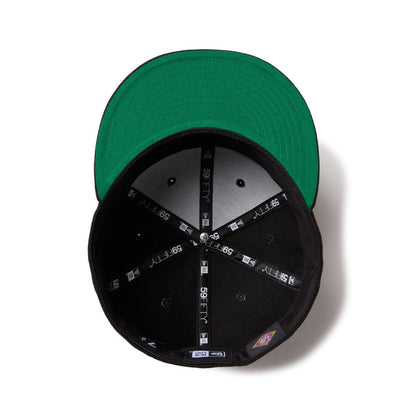 NEW ERA NEGRO LEAGUE BIRMINGHAM BLACK BARONS 59FIFTY ニューエラ ニグロリーグ バーミンガム・ブラックバロンズ 5950 14668139【メンズ ニグロリーグ ベースボール コレクション 歴史的 復刻 キャップ 25FW】