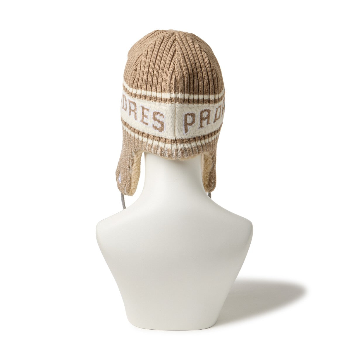 NEW ERA SAN DIEGO PADRES KNIT TRAPPER ニューエラ サンディエゴ・パドレス ニットトラッパー 14669983【メンズ ニットキャップ イヤーフラップ 防寒 冬 帽子 ボア裏地 25FW】