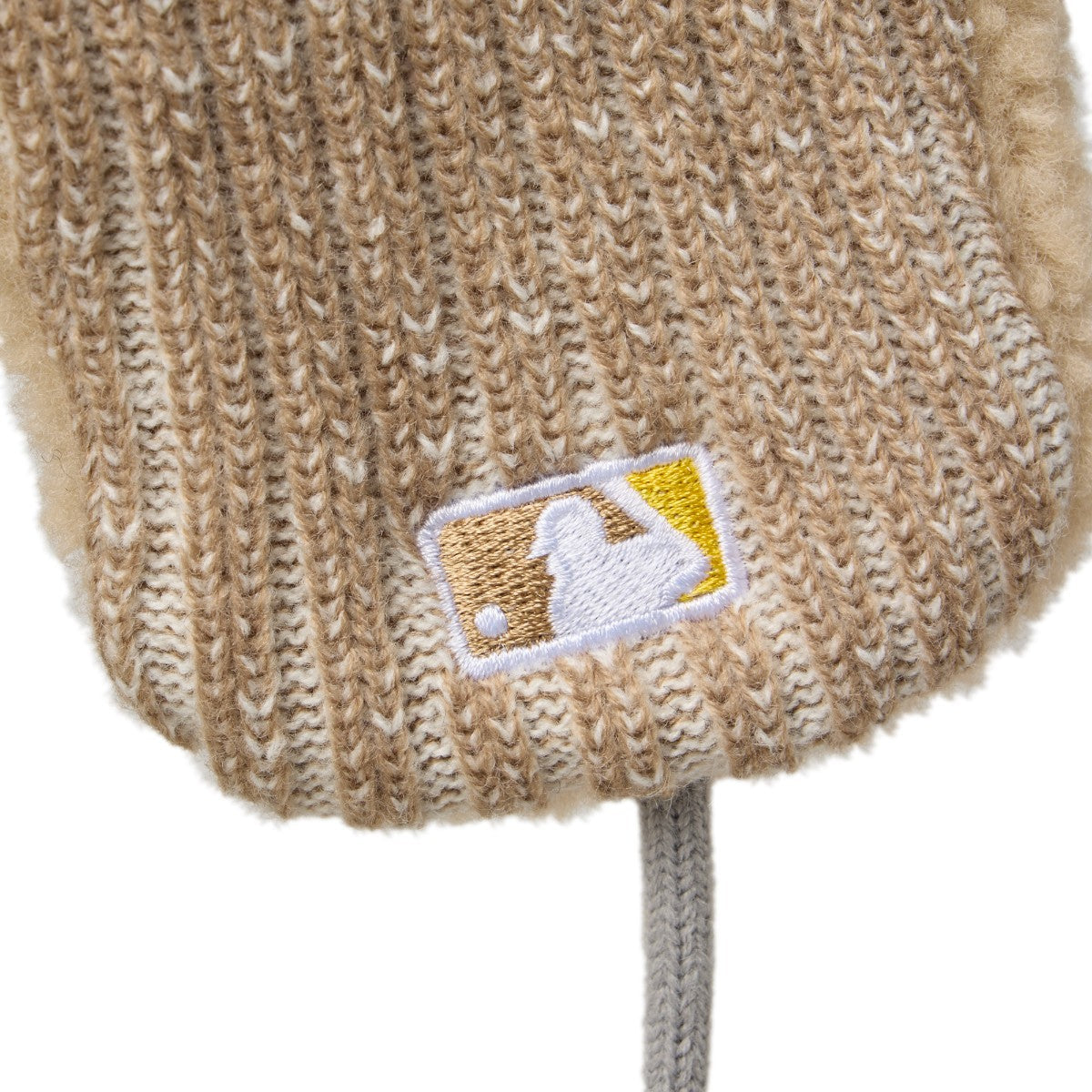 NEW ERA SAN DIEGO PADRES KNIT TRAPPER ニューエラ サンディエゴ・パドレス ニットトラッパー 14669983【メンズ ニットキャップ イヤーフラップ 防寒 冬 帽子 ボア裏地 25FW】