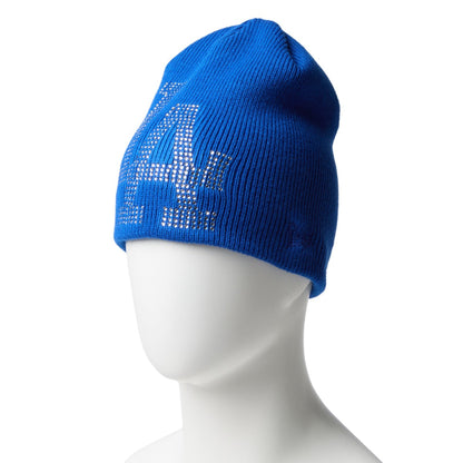 NEW ERA LOS ANGELES DODGERS RHINESTONE BASIC BEANIE ニューエラ ロサンゼルス・ドジャース ラインストーン ベーシックビーニー 14670027【メンズ MLB ロゴ ラインストーン コレクション キャップ デザイン 25FW】