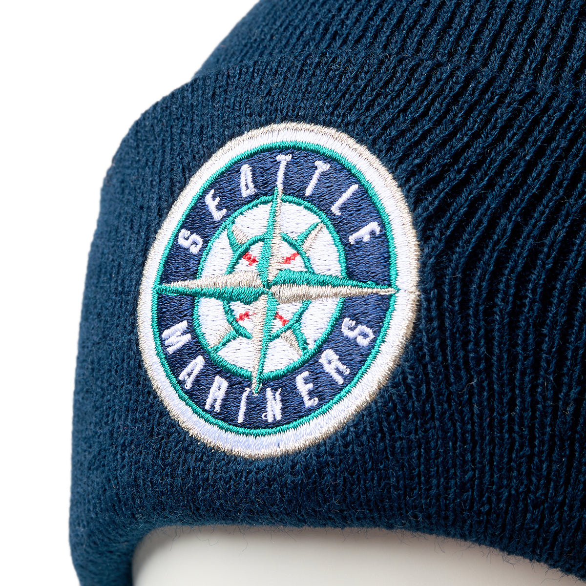 NEW ERA SEATTLE MARINERS BASIC CUFF KNIT ニューエラ シアトル・マリナーズ ベーシック カフ ニット 14670054【メンズ 帽子 ニットキャップ スポーツロゴ 球団 25FW】