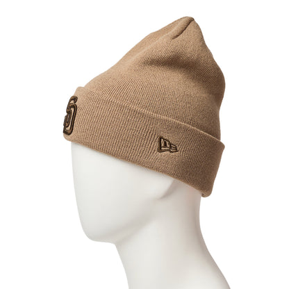 NEW ERA SAN DIEGO PADRES BASIC CUFF KNIT  ニューエラ サンディエゴ・パドレス ベーシック カフ ニット 14670057【メンズ 帽子 ニットキャップ スポーツロゴ 球団 25FW】