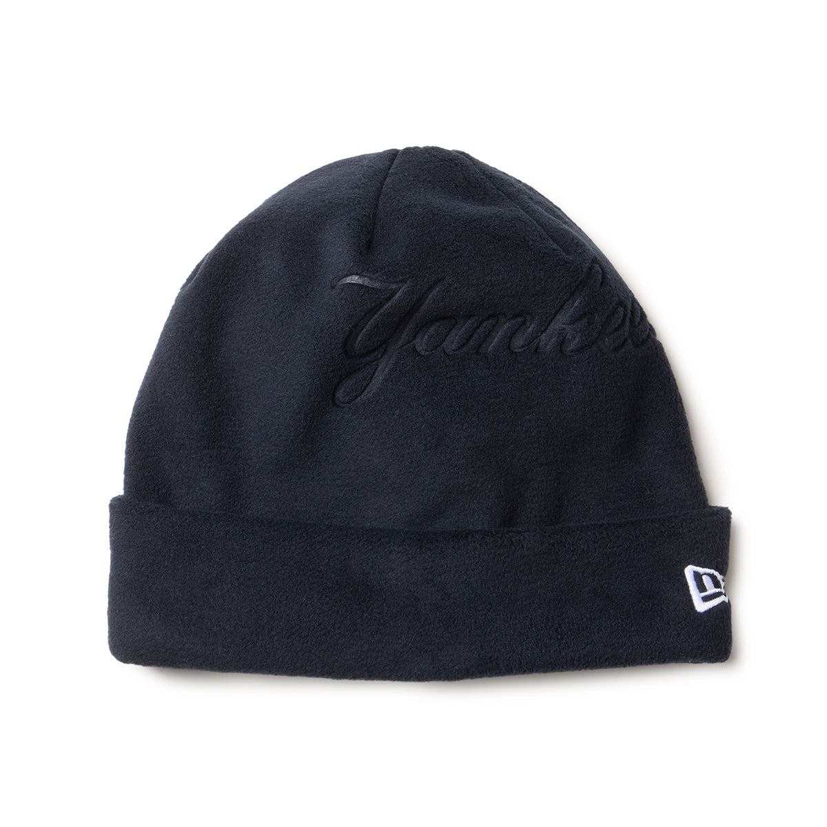 NEW ERA NEW YORK YANKEES POLARTEC BASIC CUFF KNIT ニューエラ ニューヨーク・ヤンキース ポーラテック ベーシック カフ ニット 14670094【メンズ 帽子 ニットキャップ スポーツロゴ 球団 25FW】