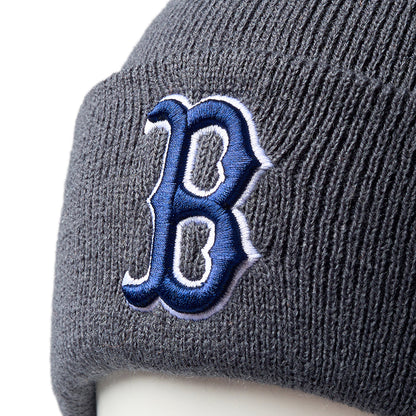 NEW ERA BOSTON REDSOX BASIC CUFF KNIT ニューエラ ボストン・レッドソックス ベーシック カフ ニット 14670109【メンズ 帽子 ニットキャップ スポーツロゴ 球団 25FW】
