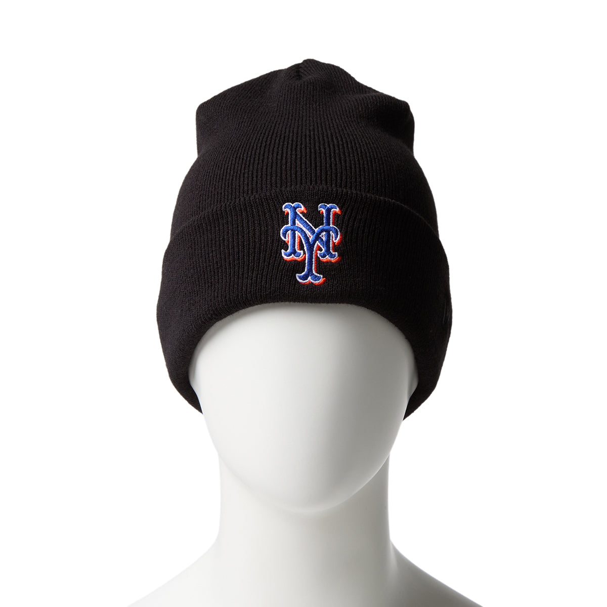 NEW ERA NEW YORK METS BASIC CUFF KNIT ニューエラ ニューヨーク・メッツ ベーシック カフ ニット 14670115【メンズ 帽子 ニットキャップ スポーツロゴ 球団 25FW】