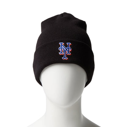 NEW ERA NEW YORK METS BASIC CUFF KNIT ニューエラ ニューヨーク・メッツ ベーシック カフ ニット 14670115【メンズ 帽子 ニットキャップ スポーツロゴ 球団 25FW】