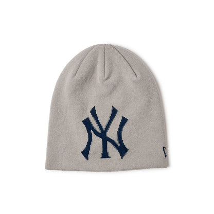 NEW ERA NEW YORK YANKEES BASIC BEANIE ニューエラ ニューヨーク・ヤンキース ベーシック ビーニー 14670131【メンズ 帽子 ニットキャップ スポーツロゴ 球団 25FW】