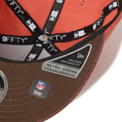 NEW ERA NFL NEW YORK GIANTS RETRO CROWN 9FIFTY Powered by Goro Nakatsugawa (MIN-NANO) ニューエラ NFL ニューヨーク・ジャイアンツ レトロ クラウン 950 中津川吾郎 14703357【メンズ 帽子 キャップ 球団 ロゴ コラボ 25FW】