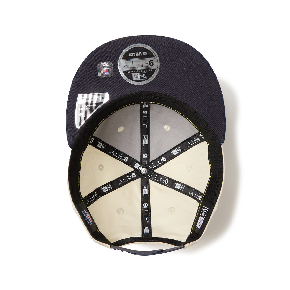 NEW ERA NFL NEW YORK GIANTS RETRO CROWN 9FIFTY Powered by Goro Nakatsugawa (MIN-NANO) ニューエラ NFL ニューヨーク・ジャイアンツ レトロ クラウン 950 中津川吾郎 14703358【メンズ 帽子 キャップ 球団 ロゴ コラボ 25FW】