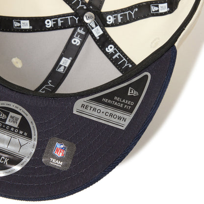 NEW ERA NFL NEW YORK GIANTS RETRO CROWN 9FIFTY Powered by Goro Nakatsugawa (MIN-NANO) ニューエラ NFL ニューヨーク・ジャイアンツ レトロ クラウン 950 中津川吾郎 14703358【メンズ 帽子 キャップ 球団 ロゴ コラボ 25FW】