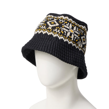NEW ERA NORDIC KNIT BACKET Powered by Goro Nakatsugawa (MIN-NANO) ニューエラ ノルディック ニット バケット 中津川吾郎 14703366【メンズ 帽子 ハット ニット コラボ 25FW】