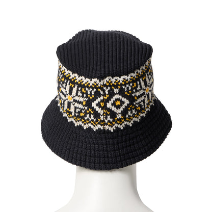 NEW ERA NORDIC KNIT BACKET Powered by Goro Nakatsugawa (MIN-NANO) ニューエラ ノルディック ニット バケット 中津川吾郎 14703366【メンズ 帽子 ハット ニット コラボ 25FW】