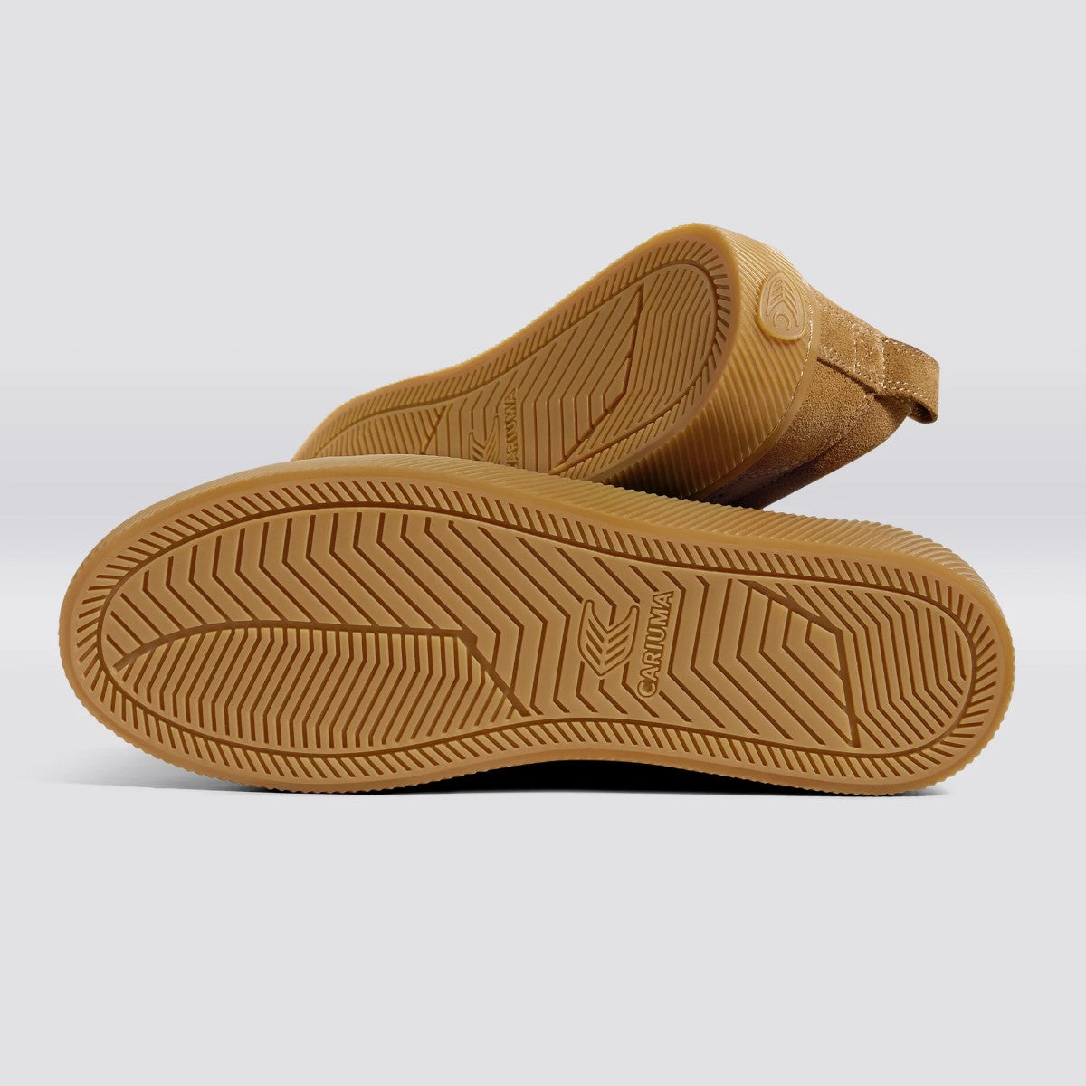 CARIUMA OCA LOW SUEDE カリウマ オカ ロー スエード 100102O03-ALL-CAMEL【レディース スニーカー スエード ローカット インソール クッション性 バルカナイズ 25FW】