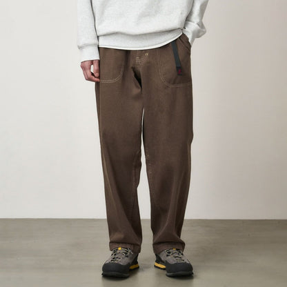 Gramicci JAPANESE SLUB DENIM PANT グラミチ ジャパニーズスラブデニムパンツ G5FM-P026【メンズ デニムパンツ スラブ糸 カラーデニム ワイドシルエット 日本製 25FW】