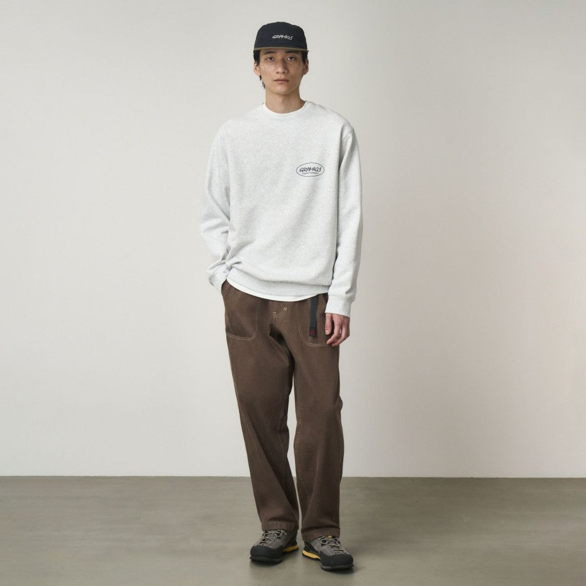 Gramicci JAPANESE SLUB DENIM PANT グラミチ ジャパニーズスラブデニムパンツ G5FM-P026【メンズ デニムパンツ スラブ糸 カラーデニム ワイドシルエット 日本製 25FW】