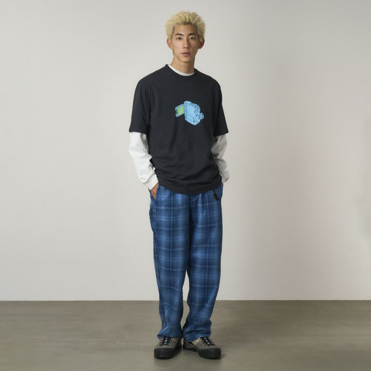 Gramicci O.G. DENIM PLAID PANT グラミチ O.G.デニムプラッドパンツ G5FM-P076【メンズ デニムパンツ ジャガード チェック ストレート 25FW】