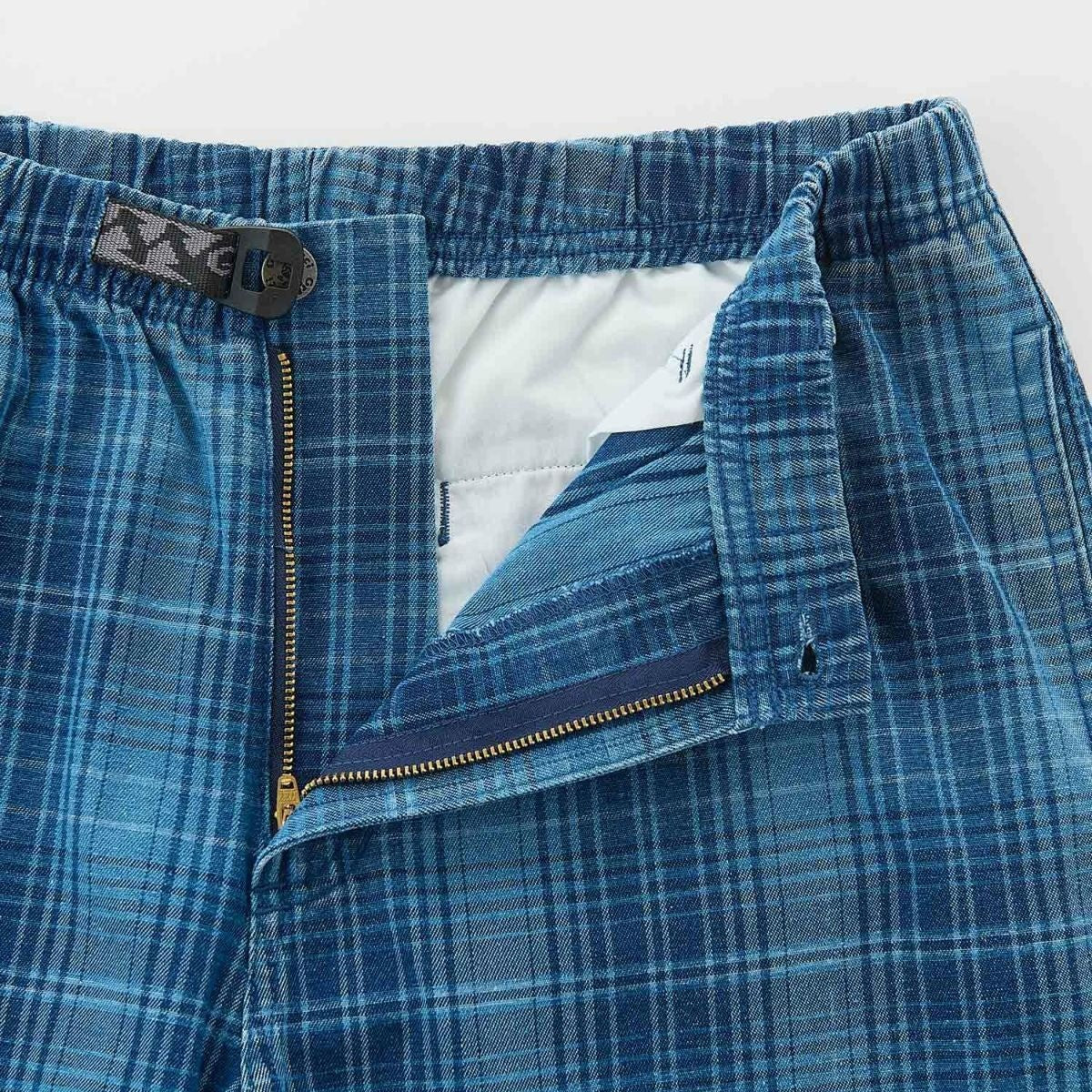 Gramicci O.G. DENIM PLAID PANT グラミチ O.G.デニムプラッドパンツ G5FM-P076【メンズ デニムパンツ ジャガード チェック ストレート 25FW】