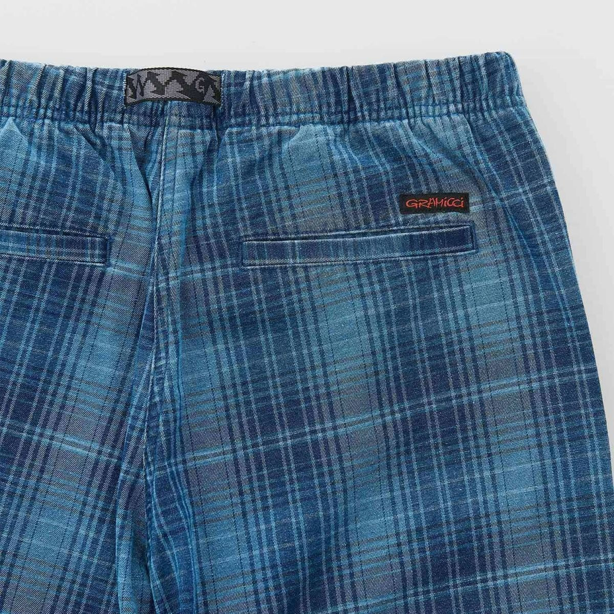 Gramicci O.G. DENIM PLAID PANT グラミチ O.G.デニムプラッドパンツ G5FM-P076【メンズ デニムパンツ ジャガード チェック ストレート 25FW】
