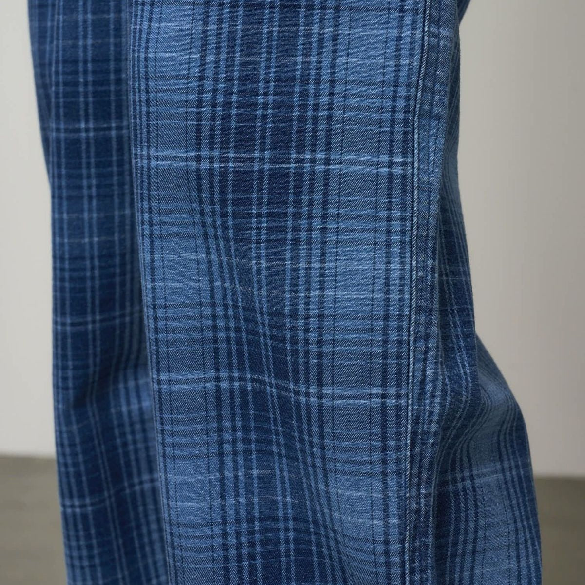 Gramicci O.G. DENIM PLAID PANT グラミチ O.G.デニムプラッドパンツ G5FM-P076【メンズ デニムパンツ ジャガード チェック ストレート 25FW】