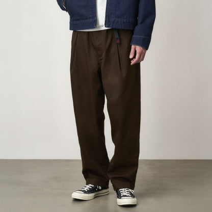 T/C TWILL TUCK TAPERD PANT