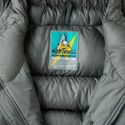 WILD THINGS MAKALU JACKET ワイルドシングス マカル ジャケット WT25136SK【メンズ ダウンジャケット 防寒性 撥水 透湿性 軽量 耐久性 リサイクルダウン 25FW】