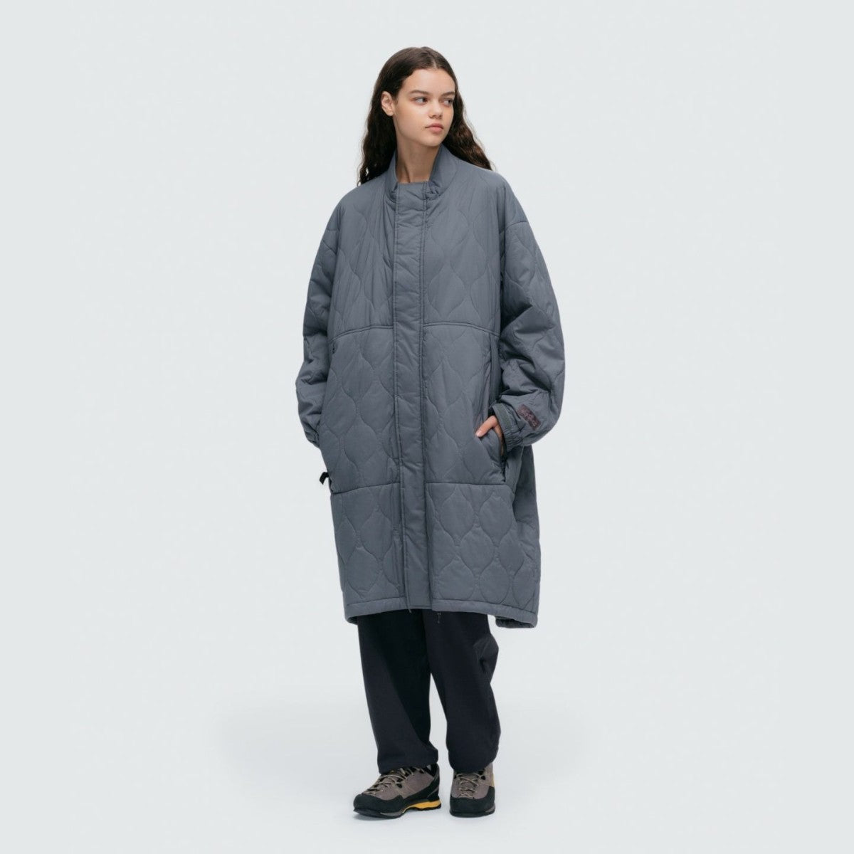 WILD THINGS QUILTING MONSTER PARKA ワイルドシングス キルティング モンスターパーカー WTL25104SN【レディース アウター 撥水 中綿 軽量 保温性 ストレッチ 25FW】
