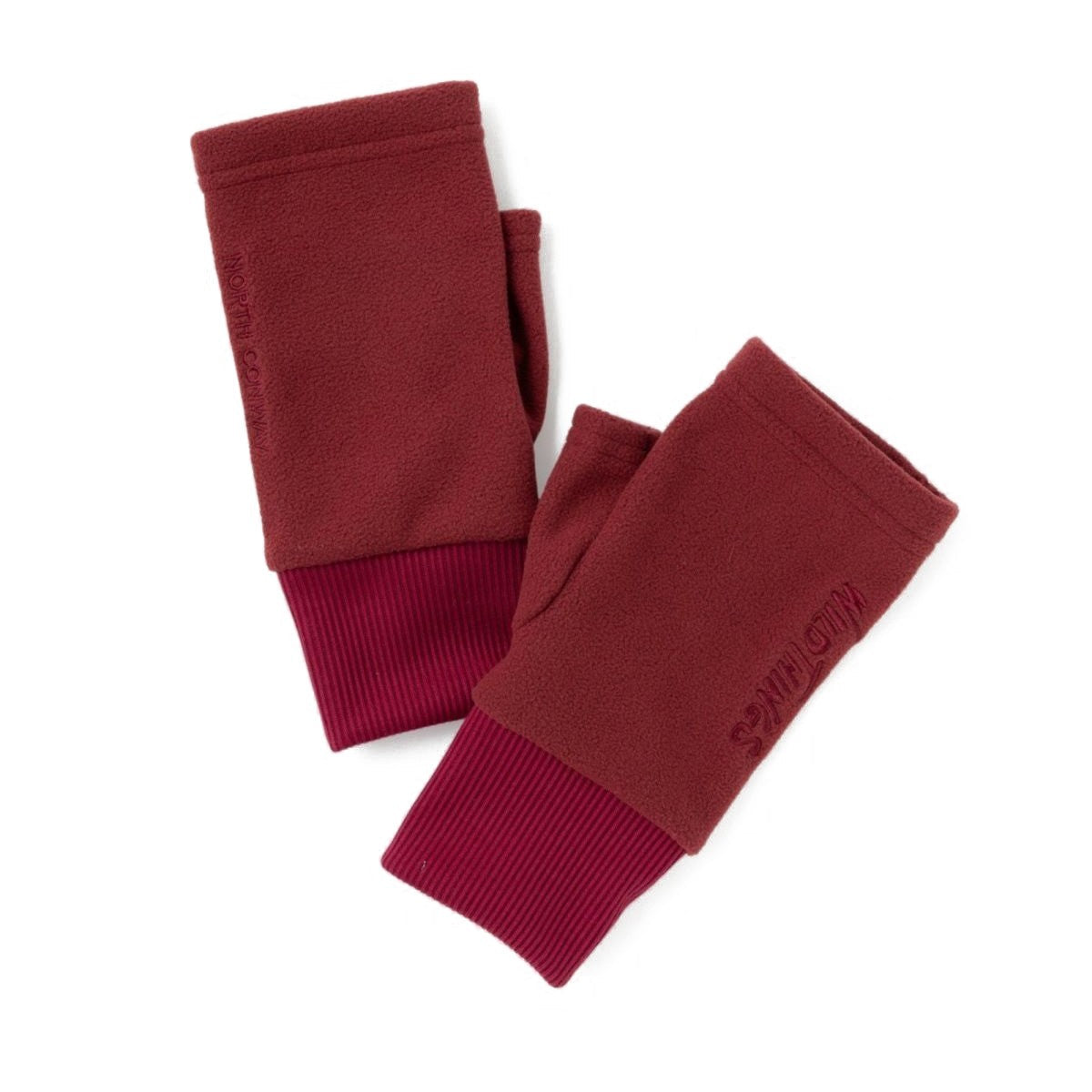 WILD THINGS FLEECE HANDWARMER ワイルドシングス フリース ハンドウォーマー WTL25117SL【メンズ 手袋 ハンドウォーマー フリース素材 保温性 快適 フィット感 刺繍デザイン 25FW】