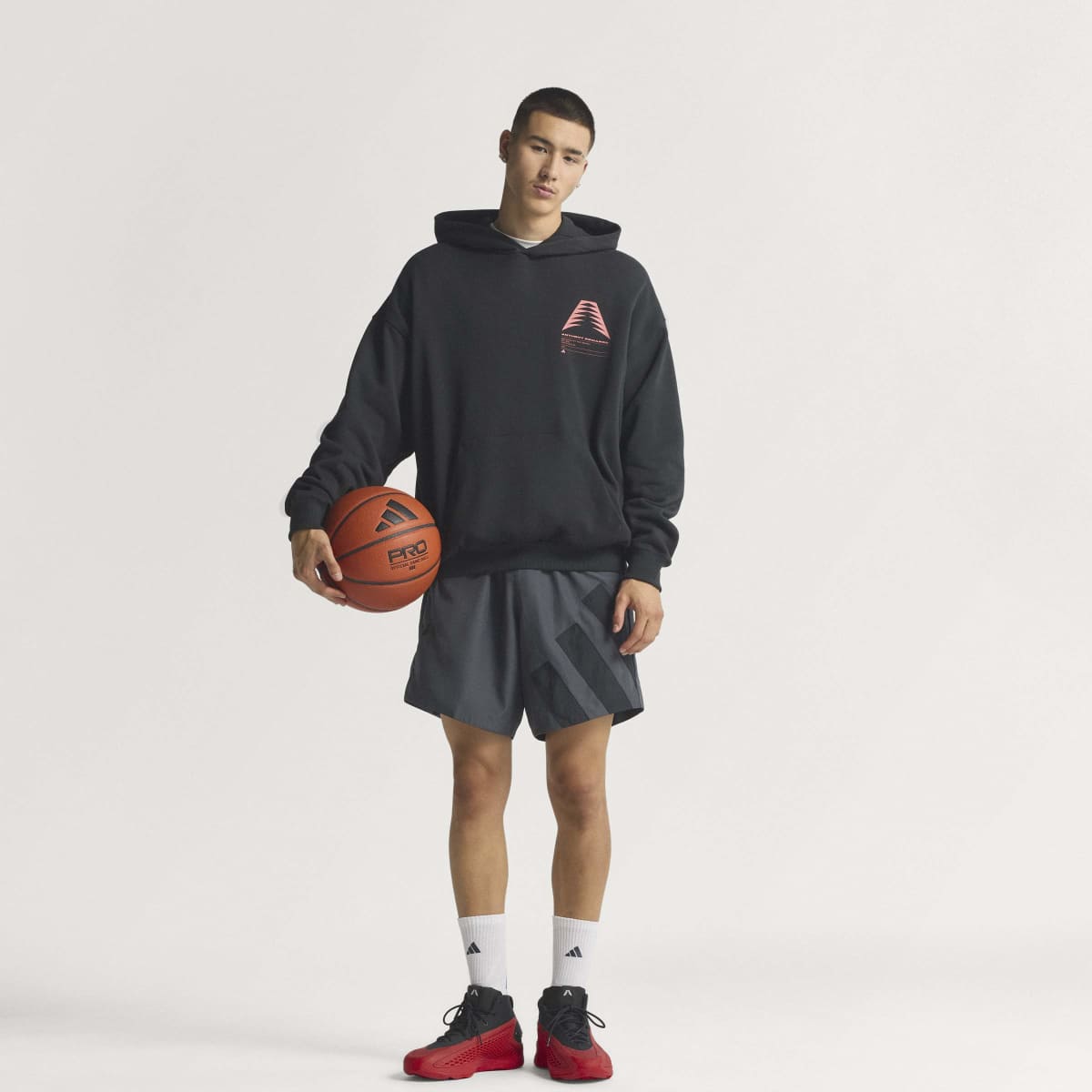 adidas ANTHONY EDWARDS SCHEMATIC HOODY アディダス アンソニー・エドワーズ スキーマティック パーカー JUX28【メンズ パーカー スウェット フーディー バスケットボール 25FW】