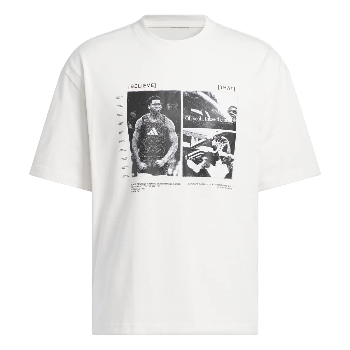 adidas ANTHONY EDWARDS DFTW TEE 2 アディダス アンソニー・エドワーズ 半袖Tシャツ JUX32【メンズ Tシャツ バスケットボール グラフィック コットン 25FW】