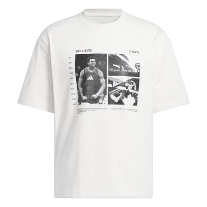 adidas ANTHONY EDWARDS DFTW TEE 2 アディダス アンソニー・エドワーズ 半袖Tシャツ JUX32【メンズ Tシャツ バスケットボール グラフィック コットン 25FW】