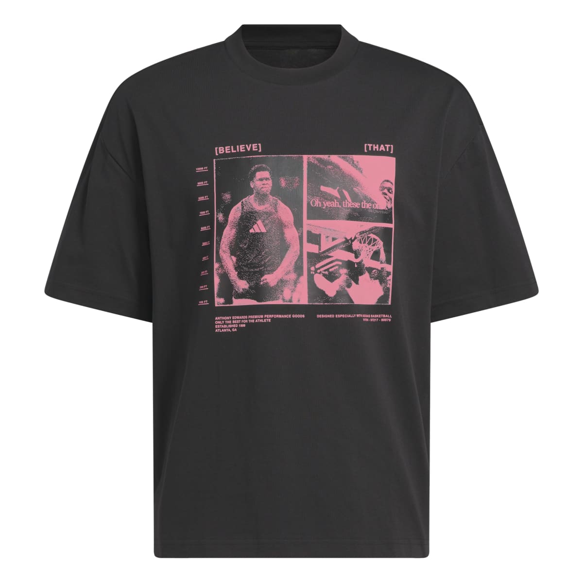 adidas ANTHONY EDWARDS DFTW TEE 2 アディダス アンソニー・エドワーズ 半袖Tシャツ JUX32【メンズ Tシャツ バスケットボール グラフィック コットン 25FW】