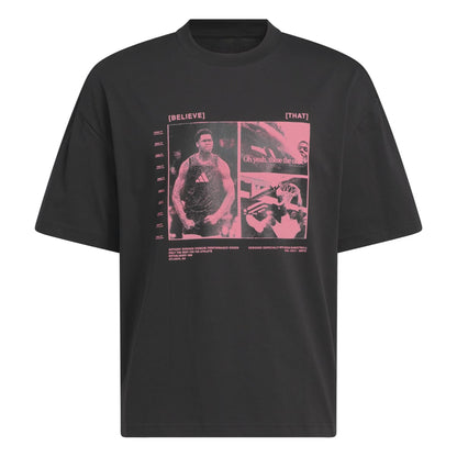 adidas ANTHONY EDWARDS DFTW TEE 2 アディダス アンソニー・エドワーズ 半袖Tシャツ JUX32【メンズ Tシャツ バスケットボール グラフィック コットン 25FW】