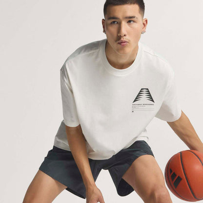 adidas ANTHONY EDWARDS GFX SCHEMATIC TEE アディダス アンソニー・エドワーズ GFX スキーマティック Tシャツ
 JUX34【メンズ Tシャツ 半袖 バスケットボール ルーズフィット 25FW】