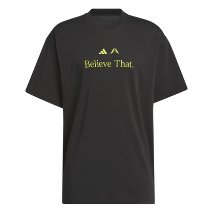 adidas ANTHONY EDWARDS BELIEVE THAT TEE アディダス アンソニー・エドワーズ BELIEVE THAT 半袖Tシャツ JVB84【メンズ Tシャツ 半袖 バスケットボール ルーズフィット 25FW】