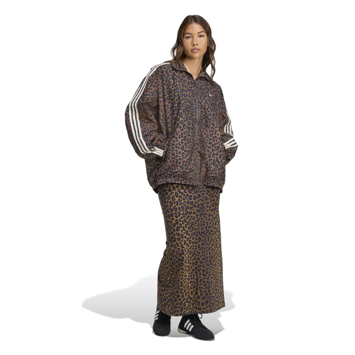 adidas originals LEOPARD FIREBIRD OVERSIZED TRACKTOP JZS92 
