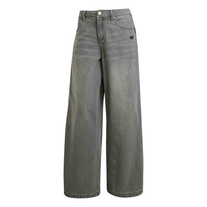 adidas Originals ADICOLOR FIREBIRD OVERSIZED DENIM PANT アディダスオリジナルス アディカラー デニム Adilenium パンツ SW220【レディース デニムパンツ ルーズフィット デイリーユーズ  25FW】