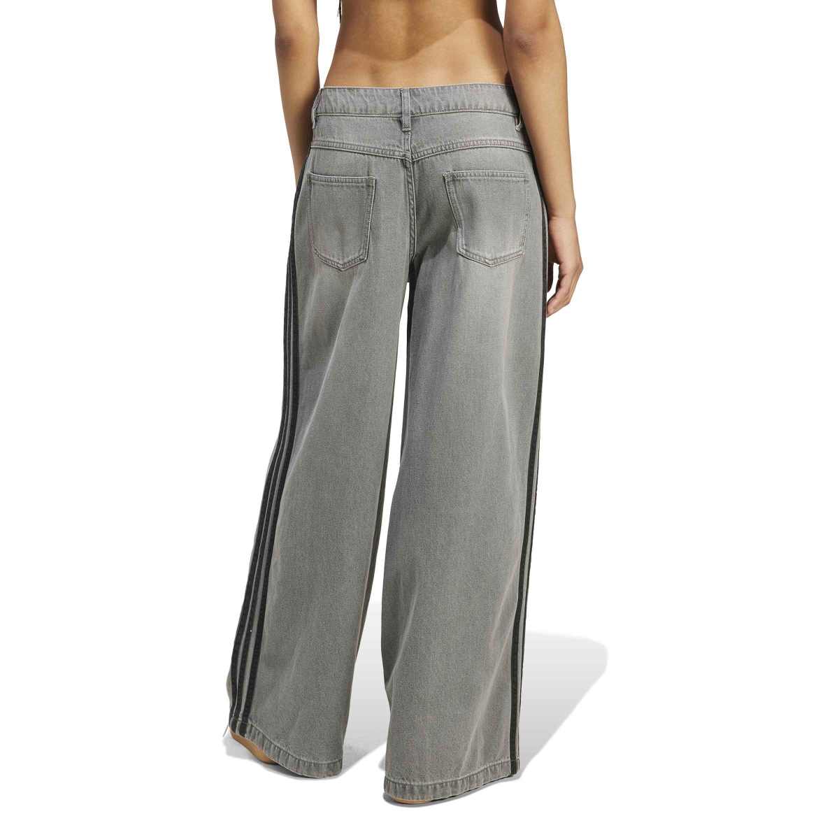 adidas Originals ADICOLOR FIREBIRD OVERSIZED DENIM PANT アディダスオリジナルス アディカラー デニム Adilenium パンツ SW220【レディース デニムパンツ ルーズフィット デイリーユーズ  25FW】