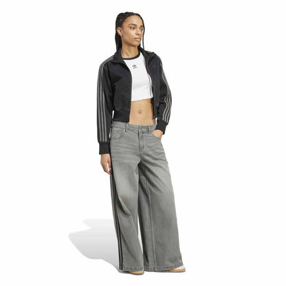 adidas Originals ADICOLOR FIREBIRD OVERSIZED DENIM PANT アディダスオリジナルス アディカラー デニム Adilenium パンツ SW220【レディース デニムパンツ ルーズフィット デイリーユーズ  25FW】