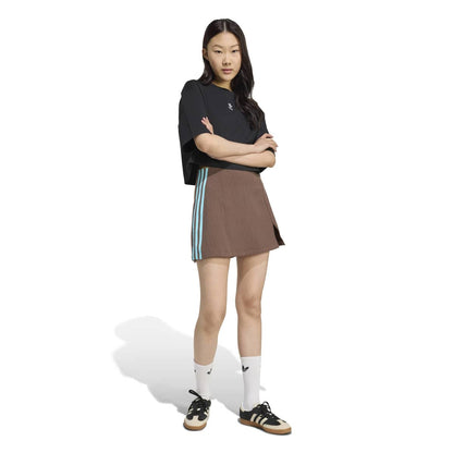 adidas Originals TAILORED SKIRT アディダスオリジナルス テーラードスカート TE741【レディース ミニスカート テーラード スリーストライプ スポーティー 25FW】