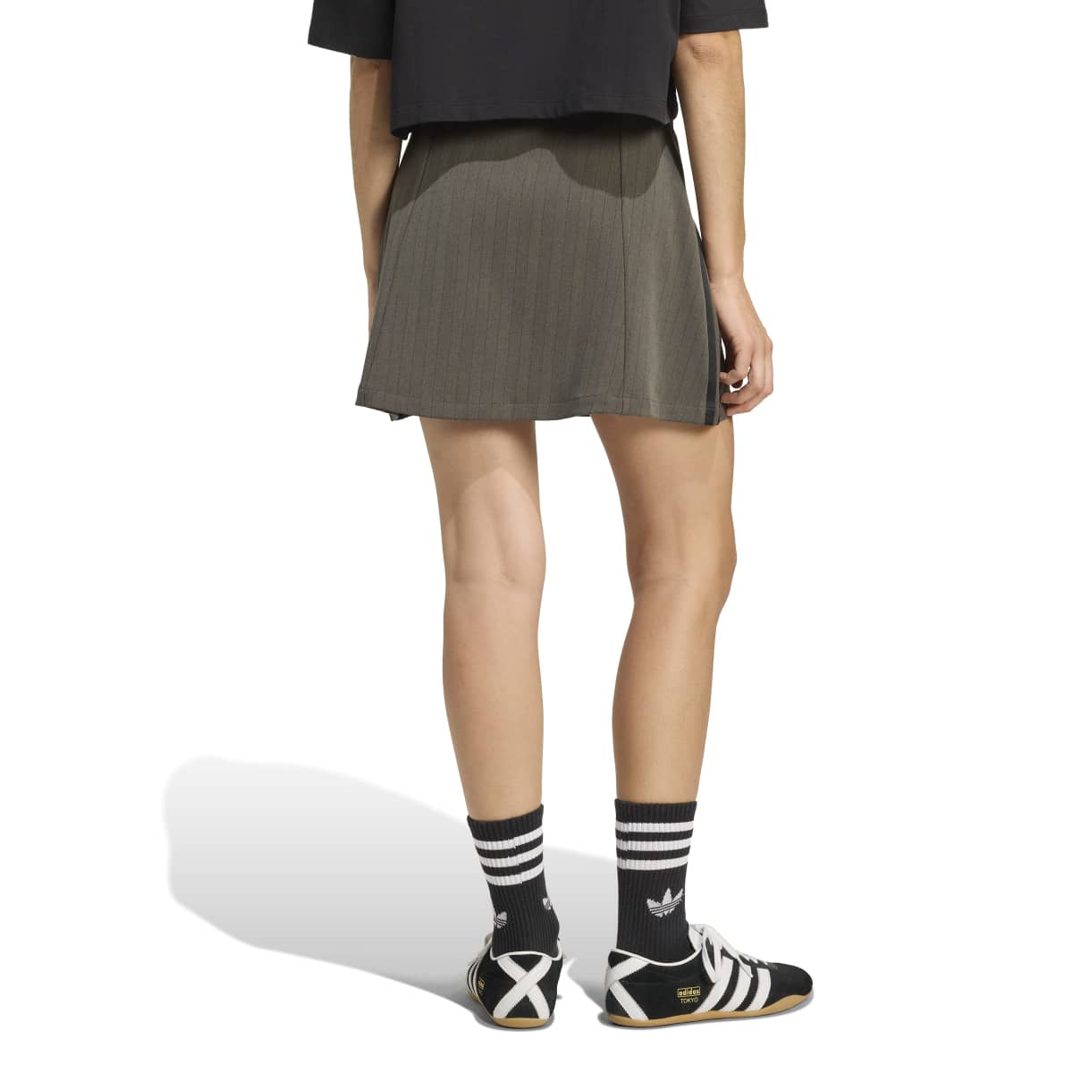 adidas Originals TAILORED SKIRT アディダスオリジナルス テーラードスカート TE741【レディース ミニスカート テーラード スリーストライプ スポーティー 25FW】