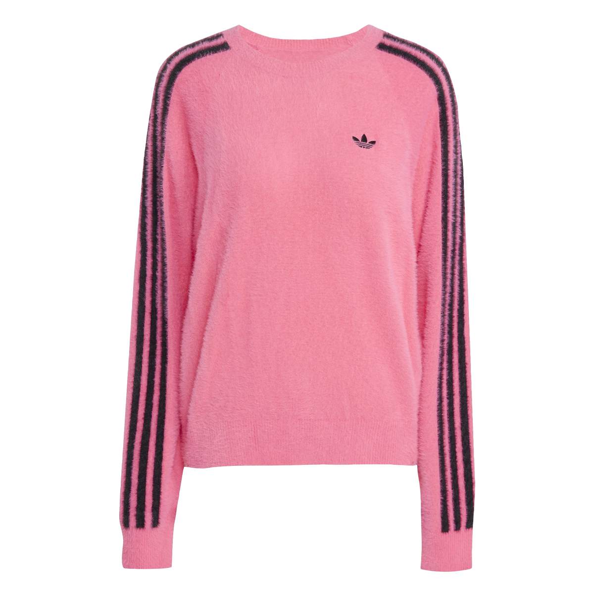 adidas Originals ADICOLOR HOLIDAY KNIT SWEATER アディダスオリジナルス アディカラー ホリデー ニット セーター TZ020【レディース セーター ニット スリーストライプ ルーズフィット 快適 25FW】